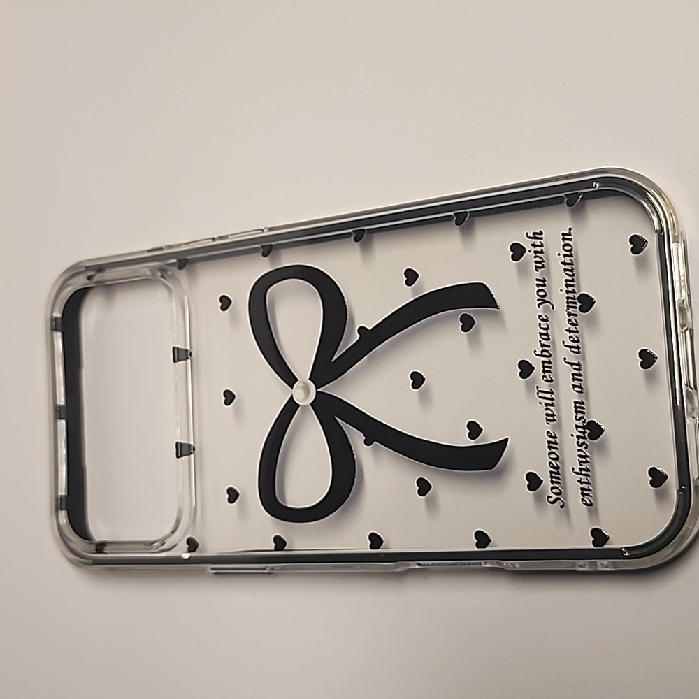 Brand new Apple IPhone 17 Pro Max Bow Silicone Phone case